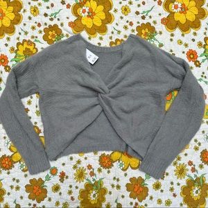 Hollister twist knit sweater